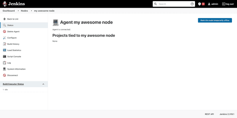 Successful Node Setup