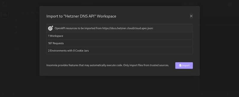 Insomnia - import resume