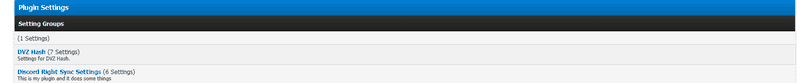 MyBB plugins settings