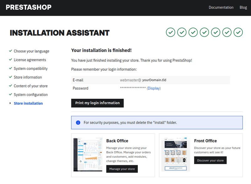 PrestashopInstallFolder