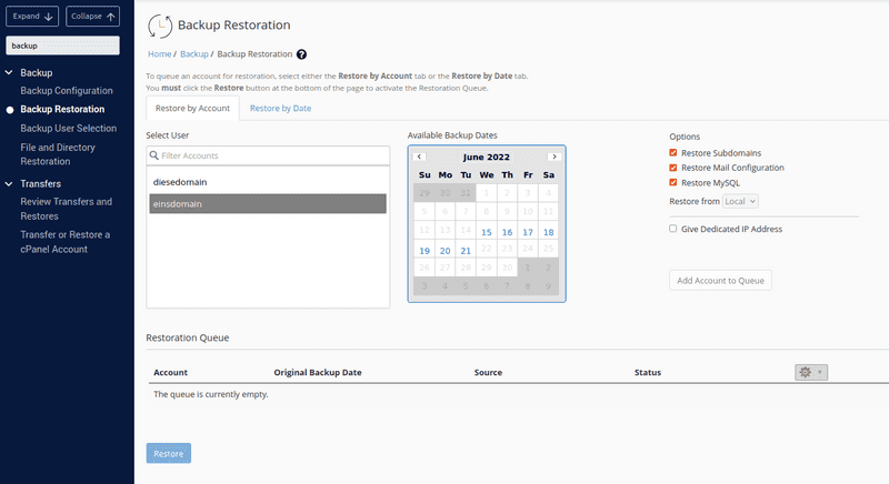 Screenshot Description