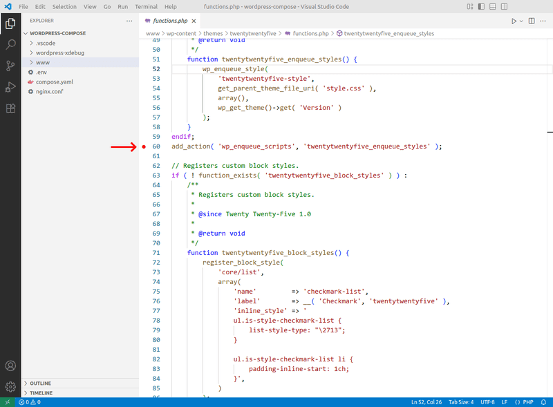 vscode breakpoint