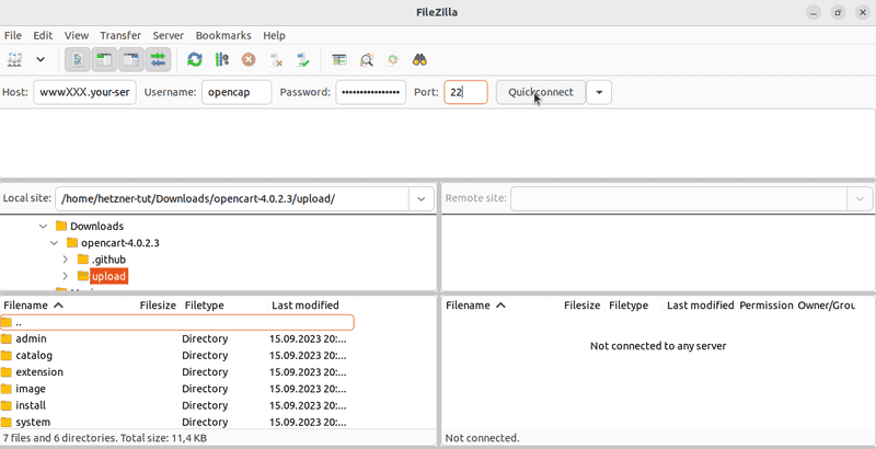 02 FTP filezilla