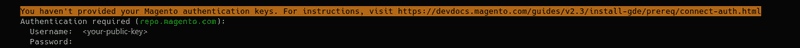 Adobe Marketplace CLI auth