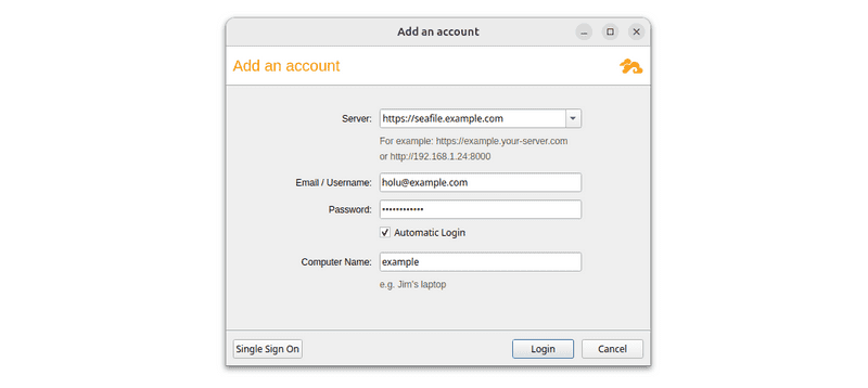 user credentials