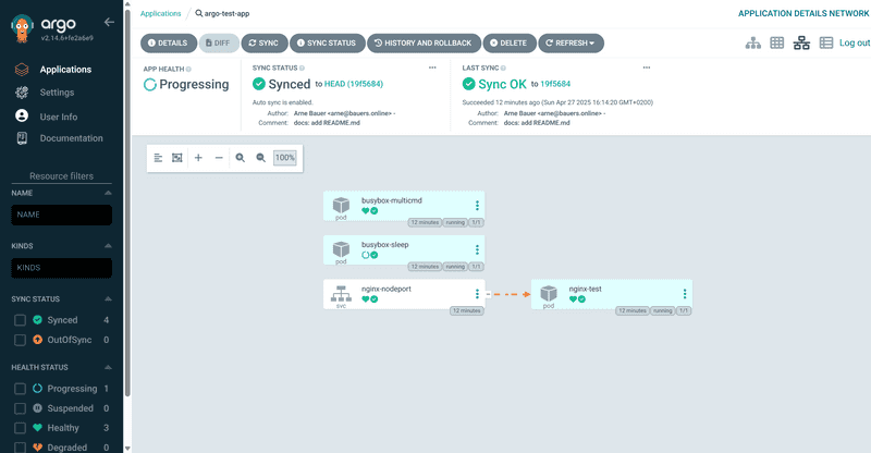 Argo Network View
