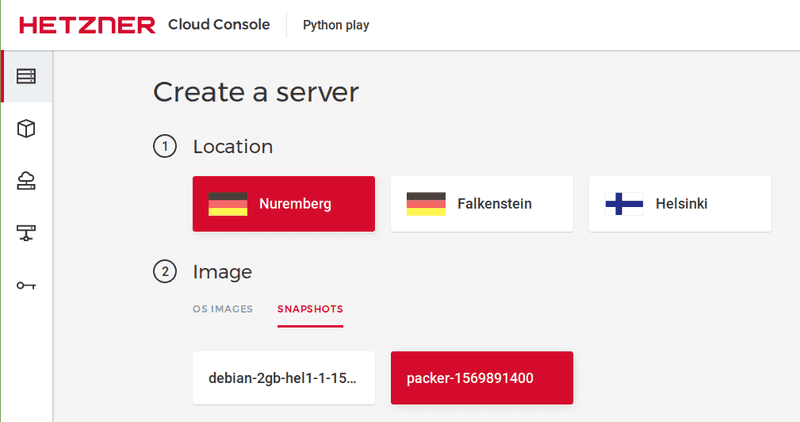 Create Server