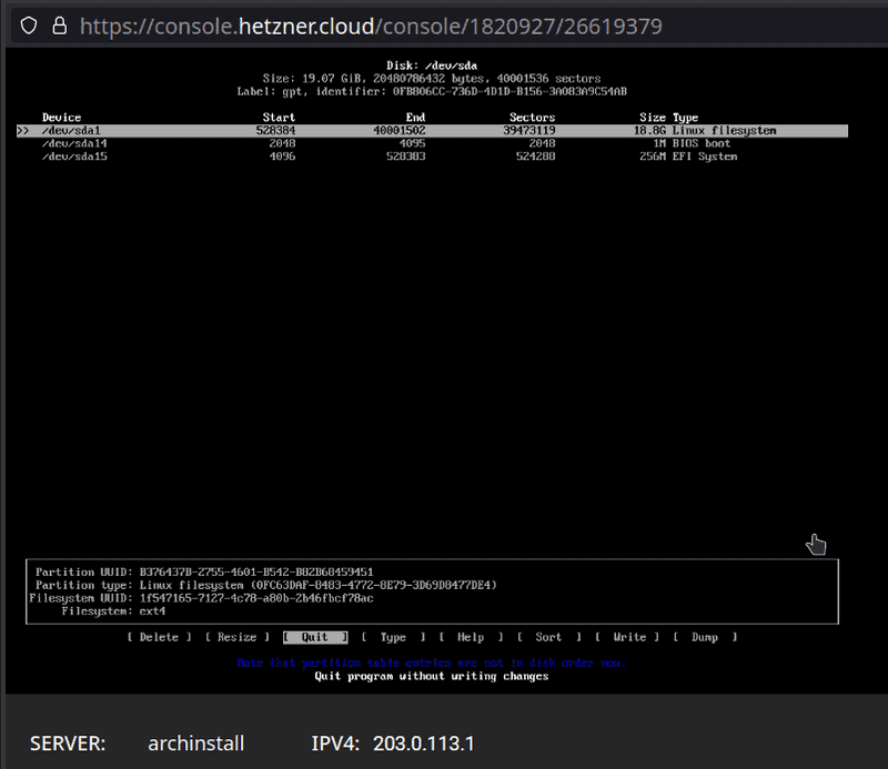 cfdisk-menu