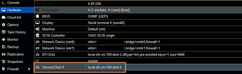 Unused Disk