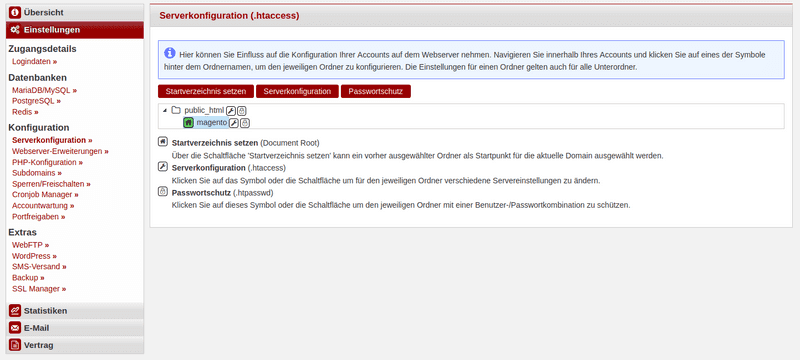 Change document_root