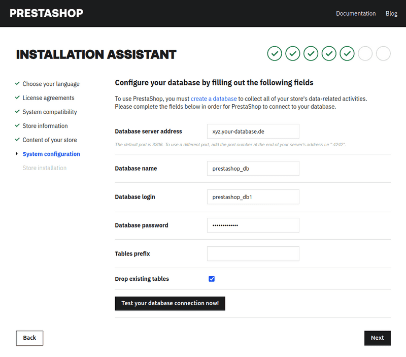 PrestashopDatabase