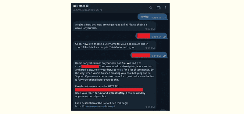 get token