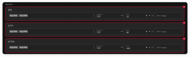 Hetzner Firewall Configuration for Coolify